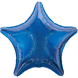 19" Blue Dazzler Star