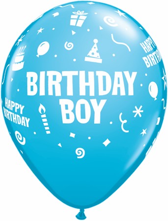 11" Birthday Boy 50ct