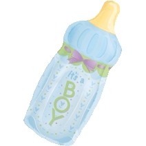 SuperShape It's A Boy Baby Bottle