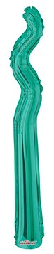 AirFilled 14" SC Kurly ZigZag Turquoise Green