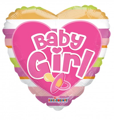 18" SP: PR BABY GIRL BIG LLETERS GB