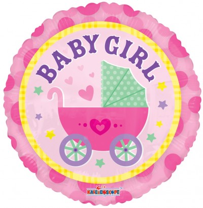 18" SP: PR BABY GIRL STROLLER CV