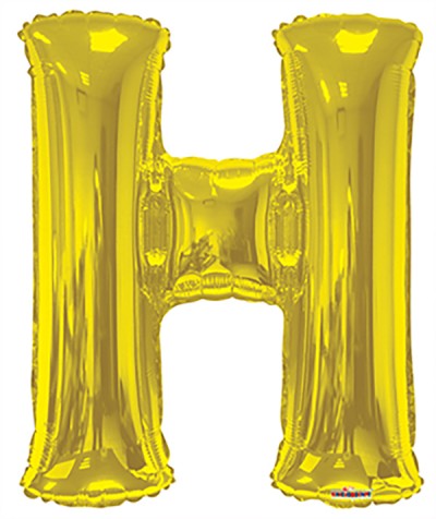  34" SP: Gold Shape Letter H