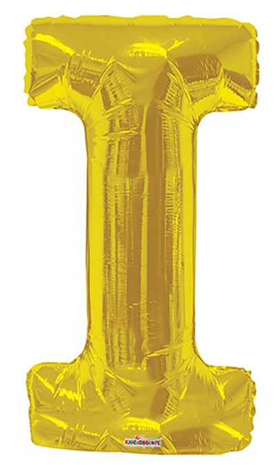  34" SP: Gold Shape Letter I