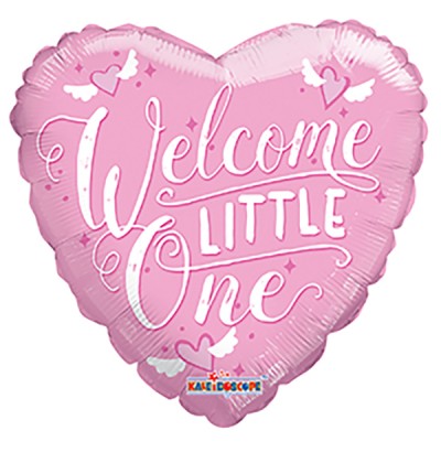  09" PR Welcome Little One Pink