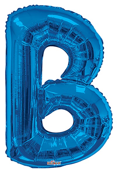  34" SP: Royal Blue Shape Letter B