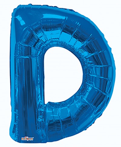  34" SP: Royal Blue Shape Letter D