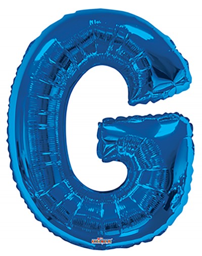  34" SP: Royal Blue Shape Letter G