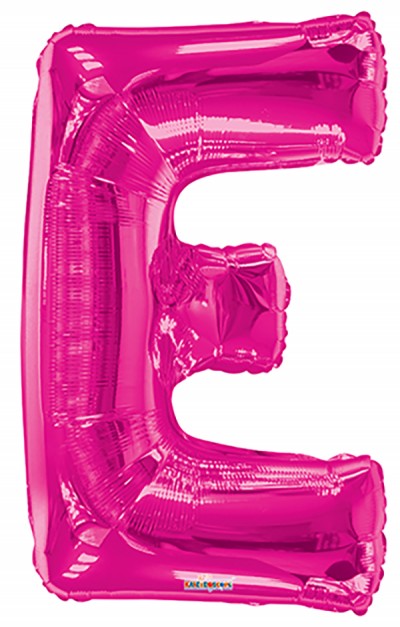  34" SP: Hot Pink Shape Letter E