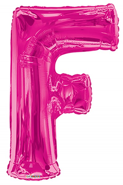 34" SP: Hot Pink Shape Letter F