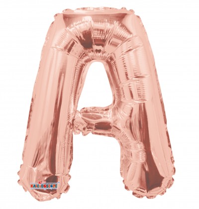  AirFilled 14" SP: Rose Gold Shape Letter A