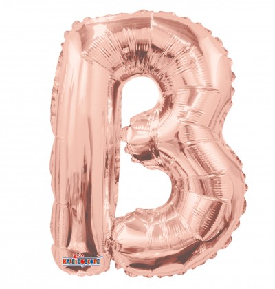  AirFilled 14" SP: Rose Gold Shape Letter B