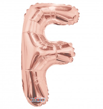  AirFilled 14" SP: Rose Gold Shape Letter F