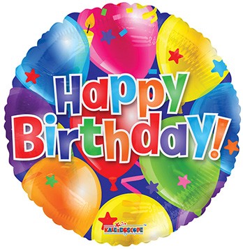  18" SP: BV Birthday Balloons