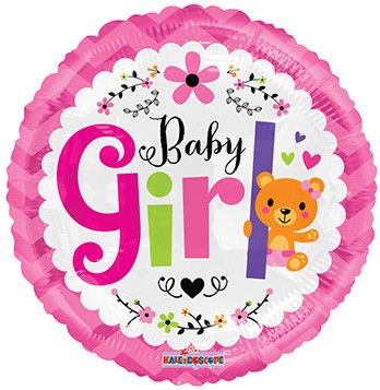  18" SP: BV Baby Girl Bear