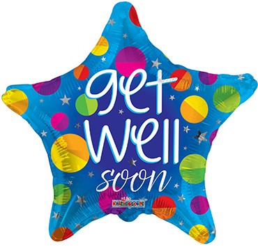  18" SP: BV Get Well Star 