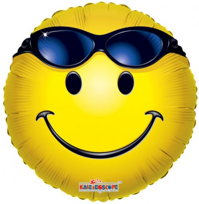 18" SP: SV Smiley With Glasses