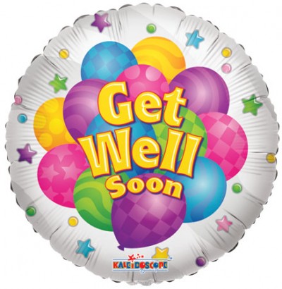 18" SP: SV Get Well Balloons
