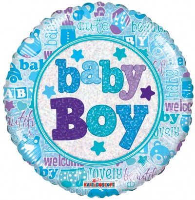 9" PR Baby Boy Holographic