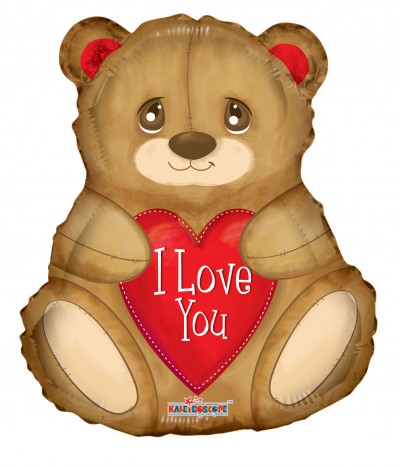 18" SP: ILY BEAR SHAPE