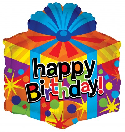18" SP: HB GIFT BOX SHAPE