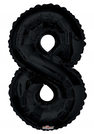  34" SP: Black Shape Number 8