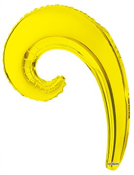 AirFilled 14" SC Kurly Wave Yellow