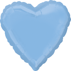 Standard Heart Pastel Blue 