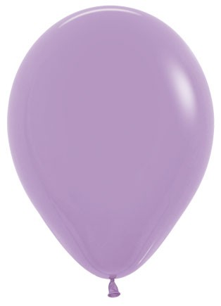 11" Fashion Lilac Round (50pcs)