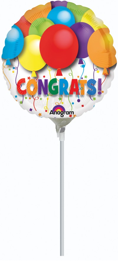 09" Bold Congratulations Balloons