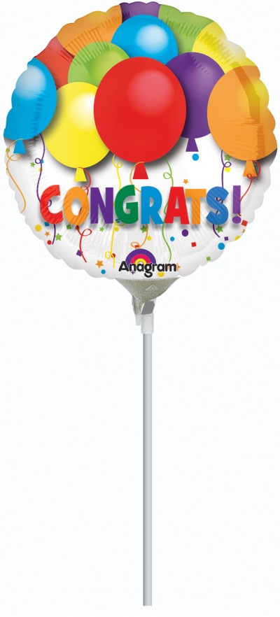 04" Bold Congratulations Balloons