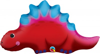 Shape: 21" Cute & Colorful Stegosaurus