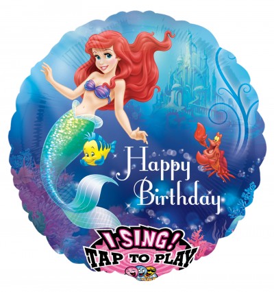 Sing-A-Tune Little Mermaid Happy Birthday