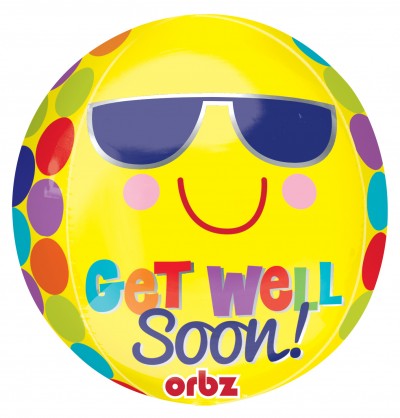 Orbz Bright Sunny Get Well Soon