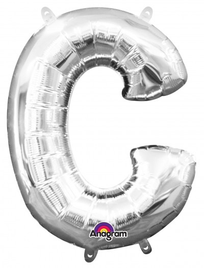 Anagram MiniShape Letter "C" Silver