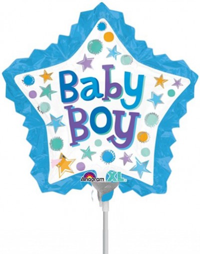 MiniShape Baby Boy Star with Ruffle