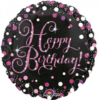 Standard Holographic Pink Celebration