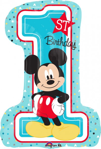 SuperShape Mickey 1st Birthday