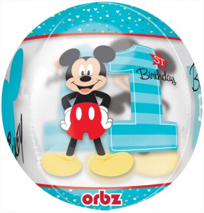 Orbz Mickey 1st Birthday