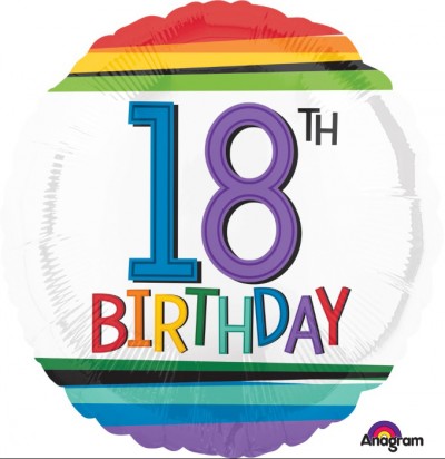 Standard Rainbow Birthday 18