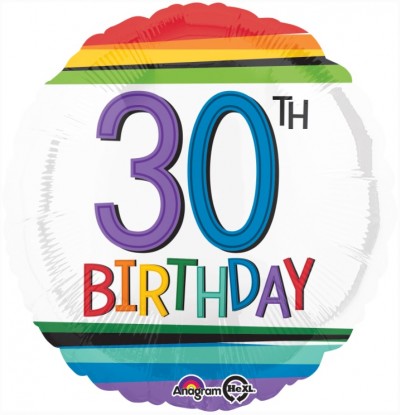 Standard Rainbow Birthday 30