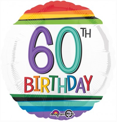 Standard Rainbow Birthday 60