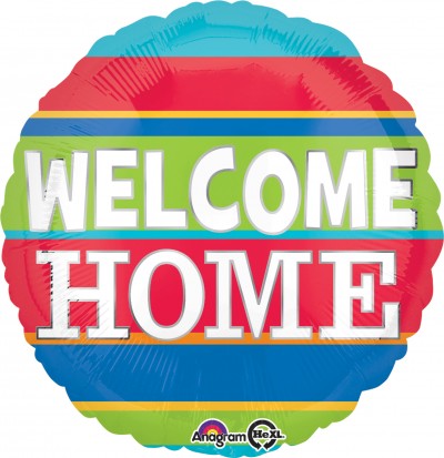 Standard Welcome Home Colorful Stripes