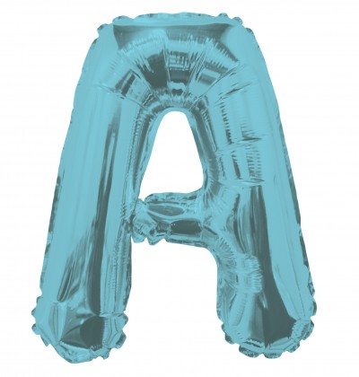 AirFilled: 14" LETTER A LIGHT BLUE