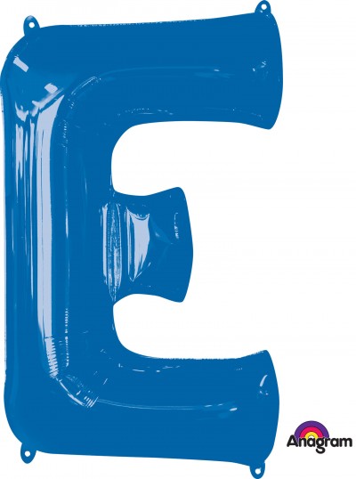SuperShape Letter "E" Blue