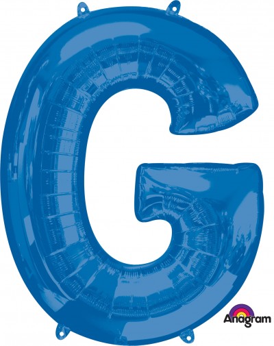 SuperShape Letter "G" Blue