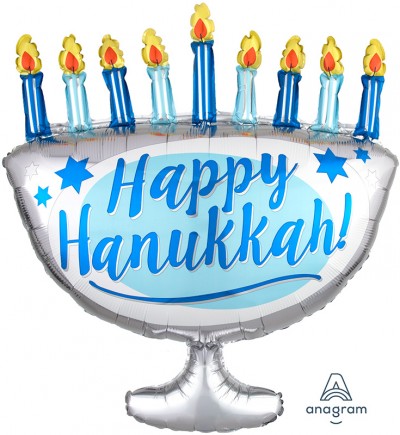 SuperShape Happy Hanukkah Menorah