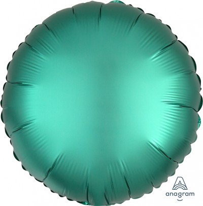 Standard Satin Luxe Jade Circle