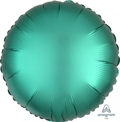 Standard Satin Luxe Jade Circle  (Flat)