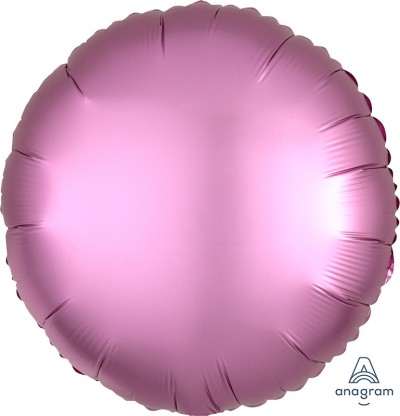 Standard Satin Luxe Flamingo Circle